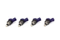 ISR Performance - Side Feed Injectors - Nissan 750cc (set of 4)