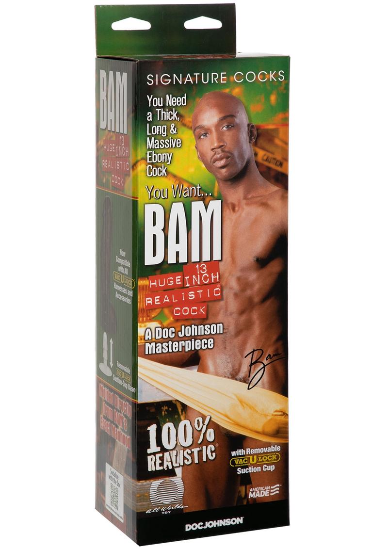 Signature Cocks Bam Dildo - PhishStones Products
