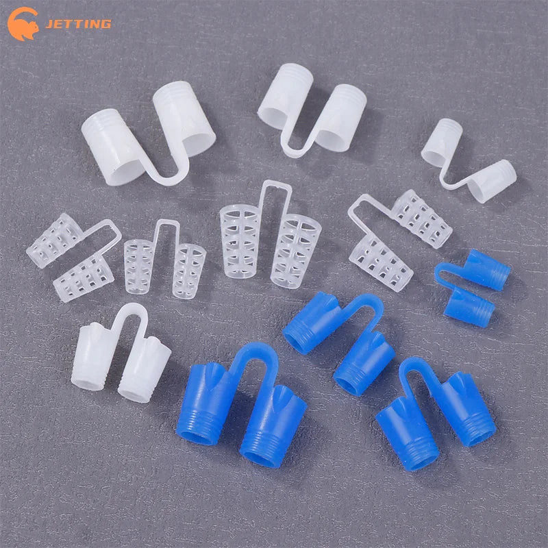 Silicone Anti Snore Nasal Dilators | Snoring Aid Nose Clip Set - PhishStones Products