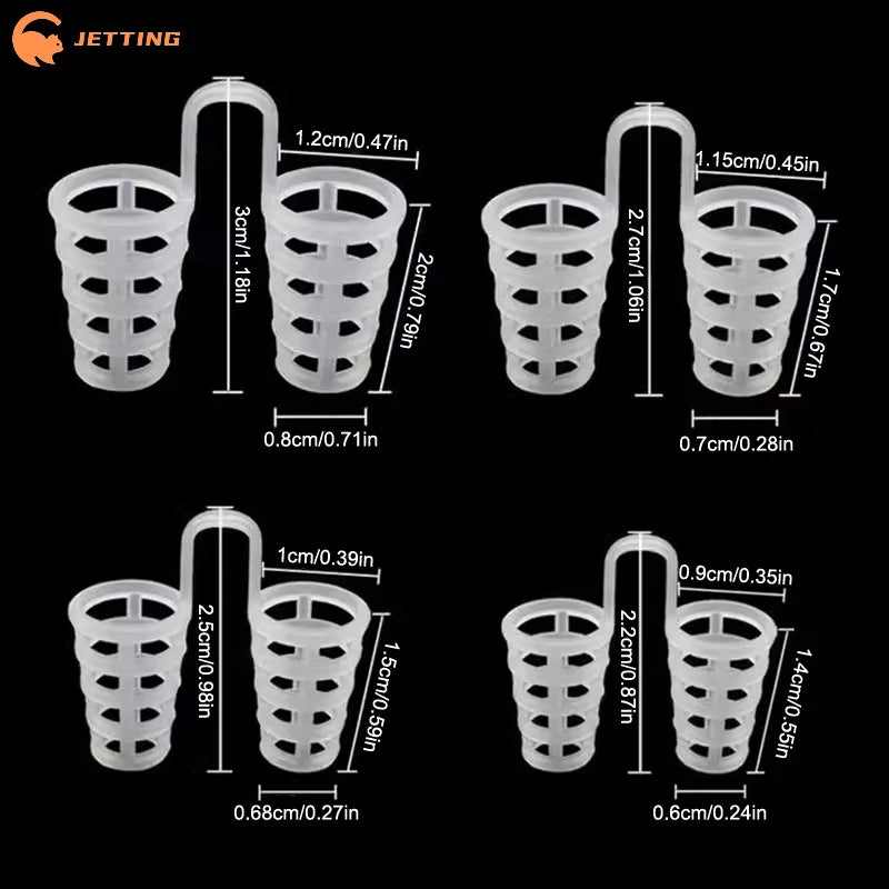 Silicone Anti Snore Nasal Dilators | Snoring Aid Nose Clip Set - PhishStones Products