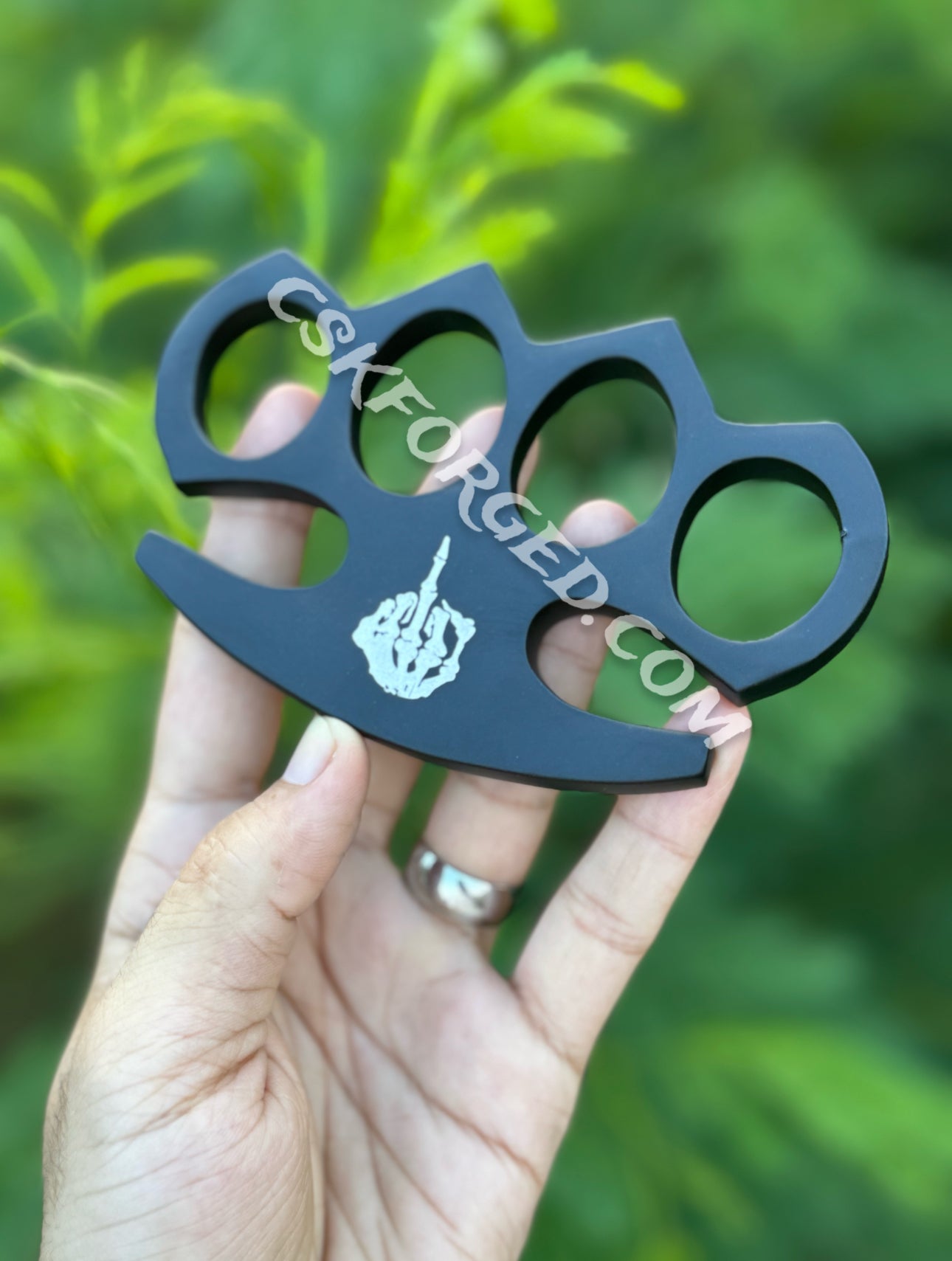 Skeleton Middle Finger Knuckle - CSK Forged Design - PhishStones Products