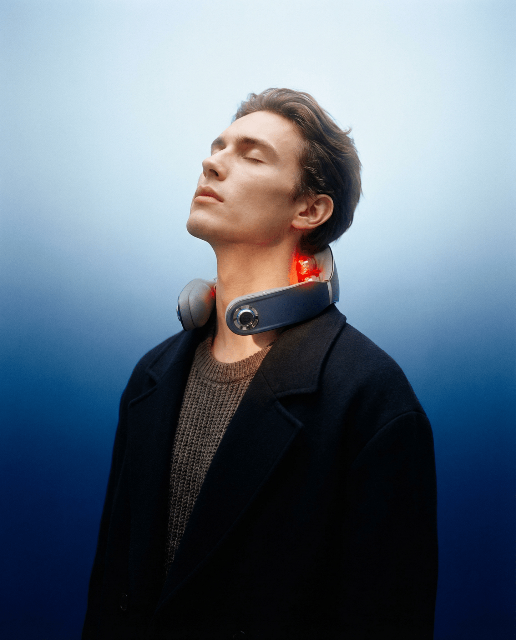 SKG Neck TENS unit with Heat Therapy and Pulse Technology - PhishStones Products