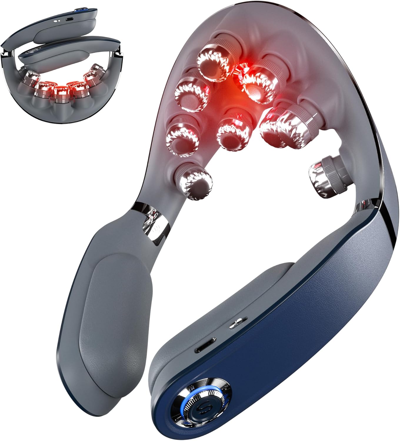 SKG Neck TENS unit with Heat Therapy and Pulse Technology - PhishStones Products