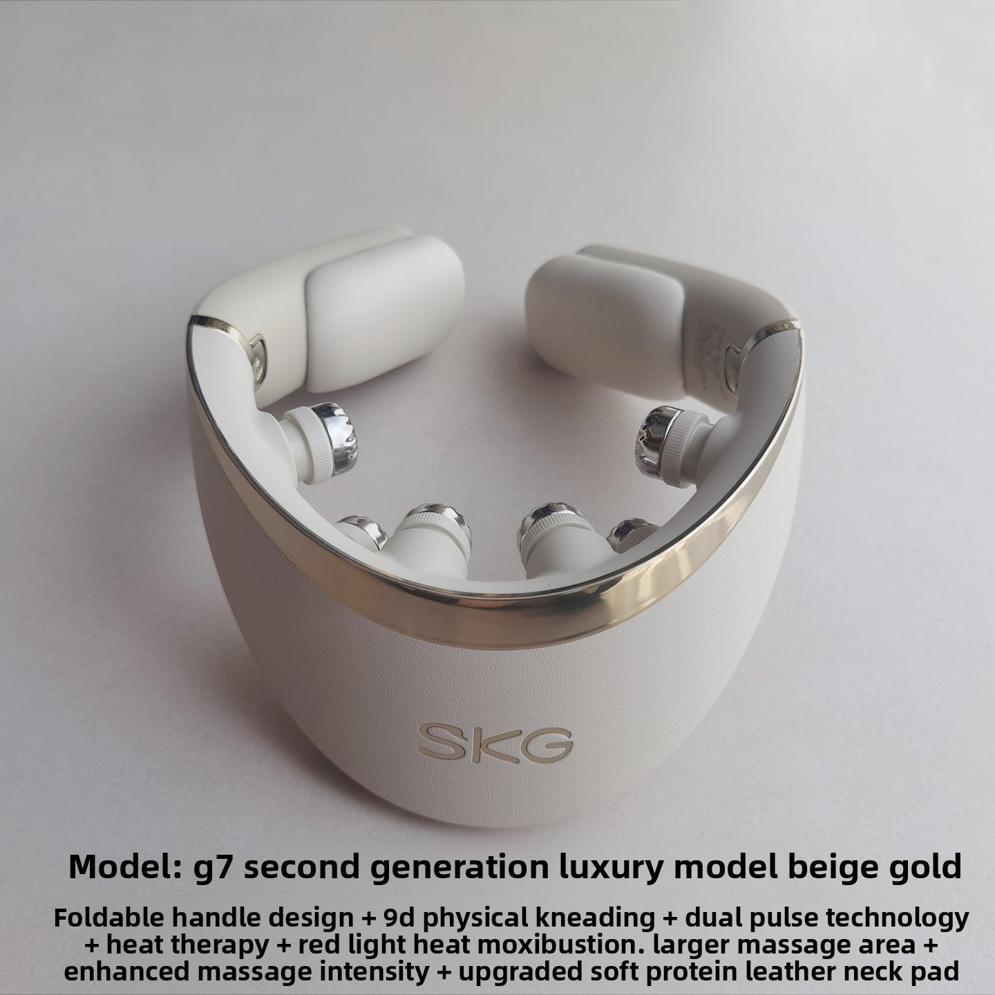 SKG Neck TENS unit with Heat Therapy and Pulse Technology - PhishStones Products