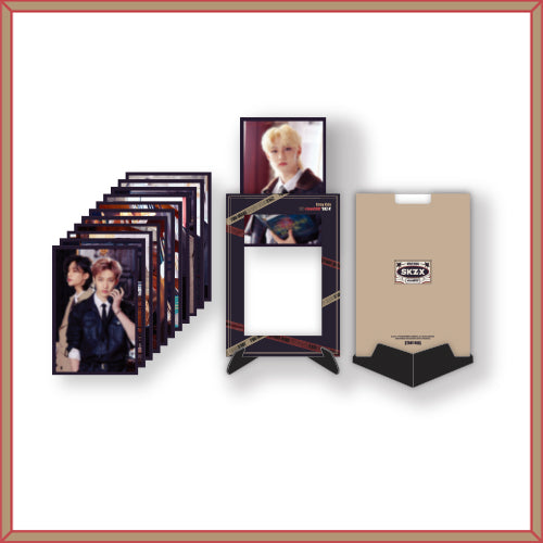 Official Stray Kids -[1st#Lovestay'skz-X'] Paper Frame & Photo Set