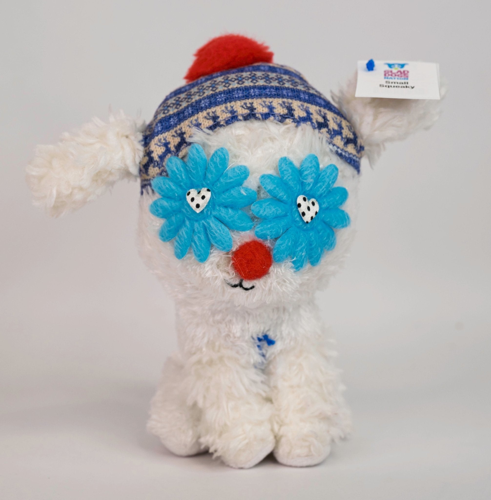 25% OFF! Small Stuffed & SQUEAKY Plush Holiday & Winter Dog Toys