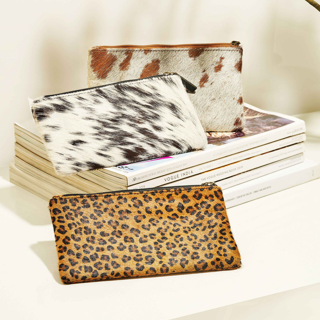 SMALL WONDER LEATHER AND HAIRON WALLET - PhishStones Products