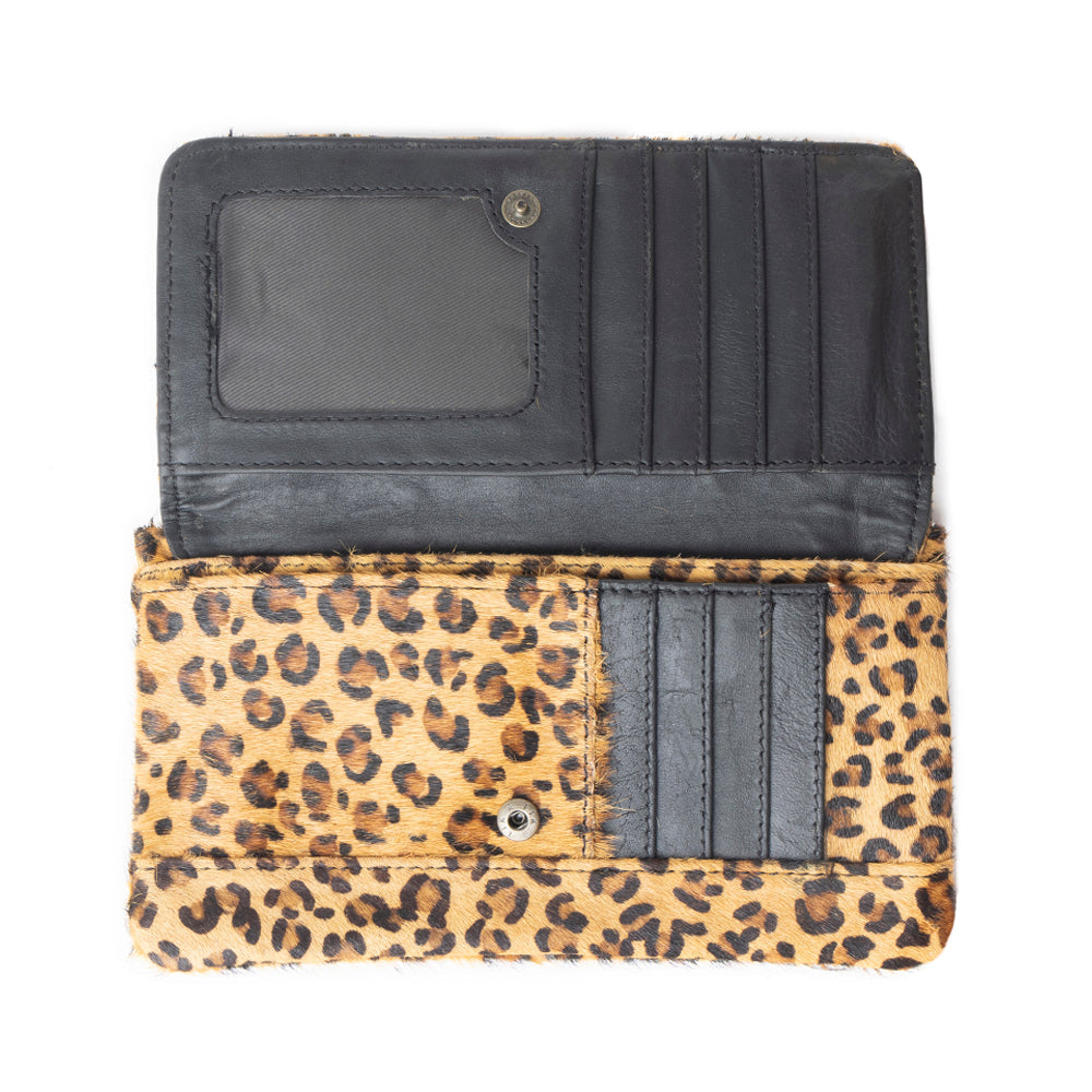 SMALL WONDER LEATHER AND HAIRON WALLET - PhishStones Products