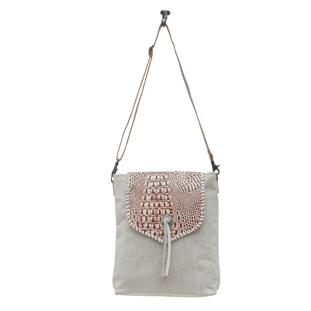 SMOKEY AZTECA LEATHER & HAIRON BAG - PhishStones Products