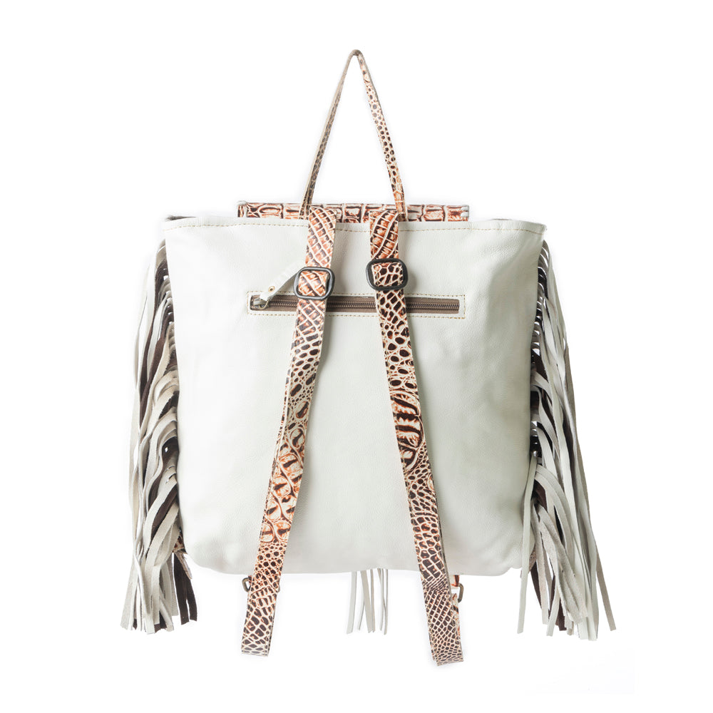 SMOKEY BACKPACK LEATHER & HAIRON BAG - PhishStones Products