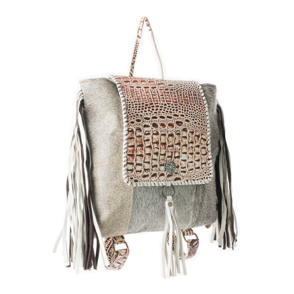 SMOKEY BACKPACK LEATHER & HAIRON BAG - PhishStones Products