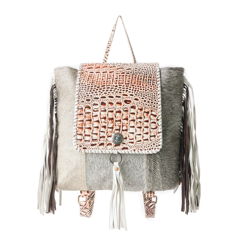 SMOKEY BACKPACK LEATHER & HAIRON BAG - PhishStones Products