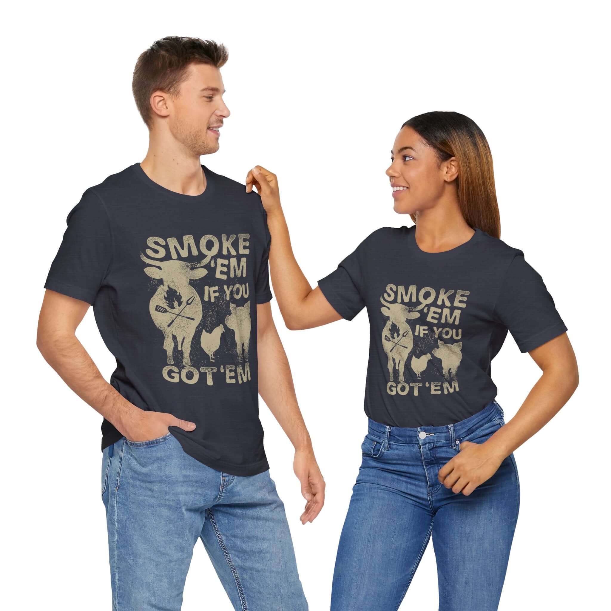 Smoke 'Em If You Got 'Em BBQ T-Shirt