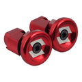 Snafu Stubby Alloy Bar Ends - Red