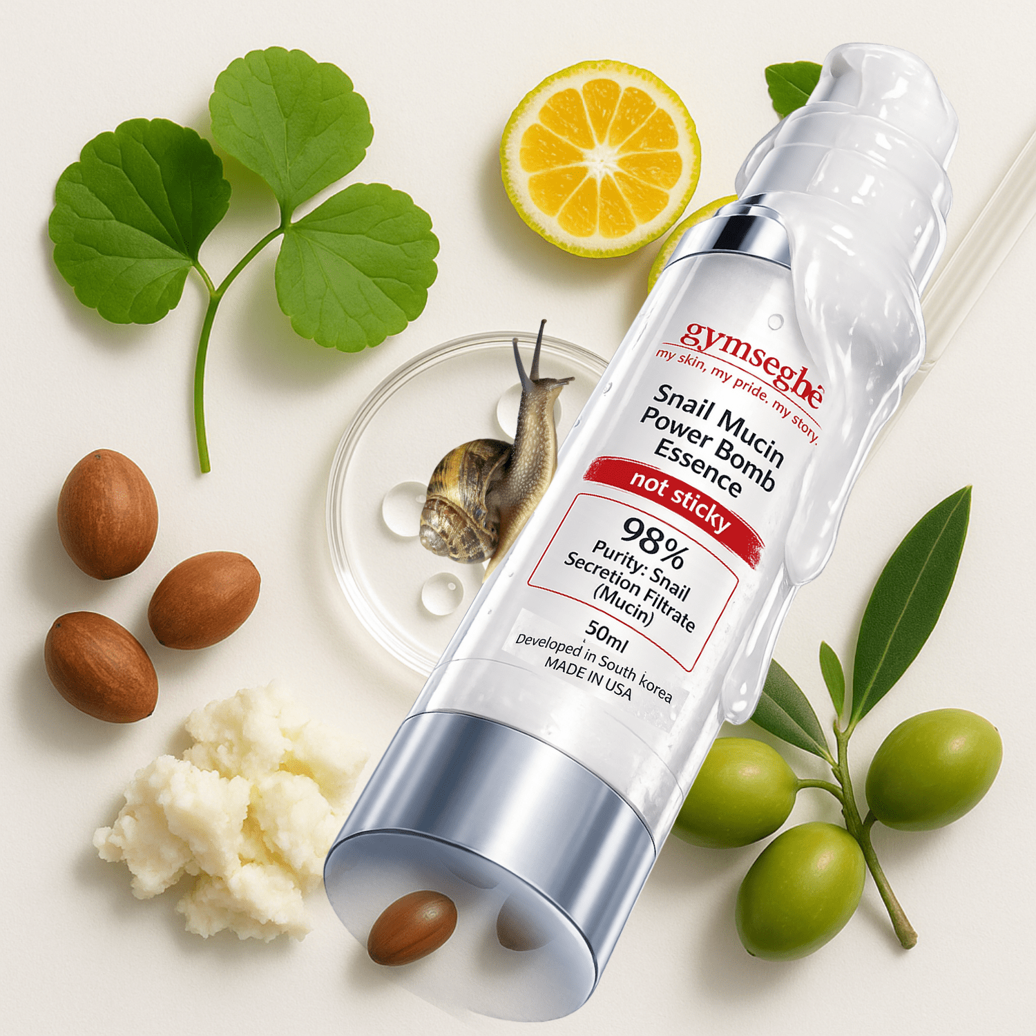 Snail Mucin 98 Power Bomb Essence - PhishStones Products