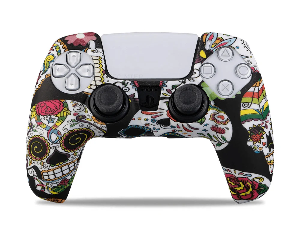 Soft Silicone Controller Cover for PS5 | Anti-Slip Protective Case with Camouflage Design