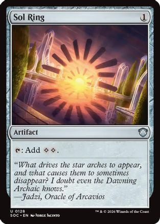 Sol Ring (SOC - 128) - Commander: Secrets of Strixhaven - PhishStones Products