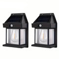 Solar-Powered Motion-Sensor Outdoor Wall Light