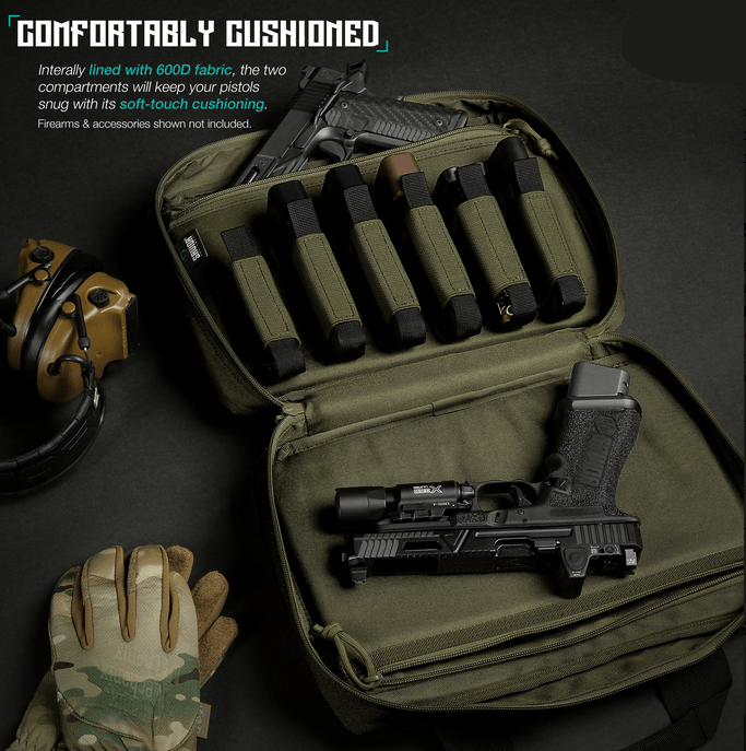 Specialist Series Double Pistol Case - PhishStones Products