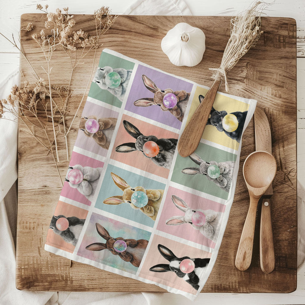 Bunny Bubbles Towel