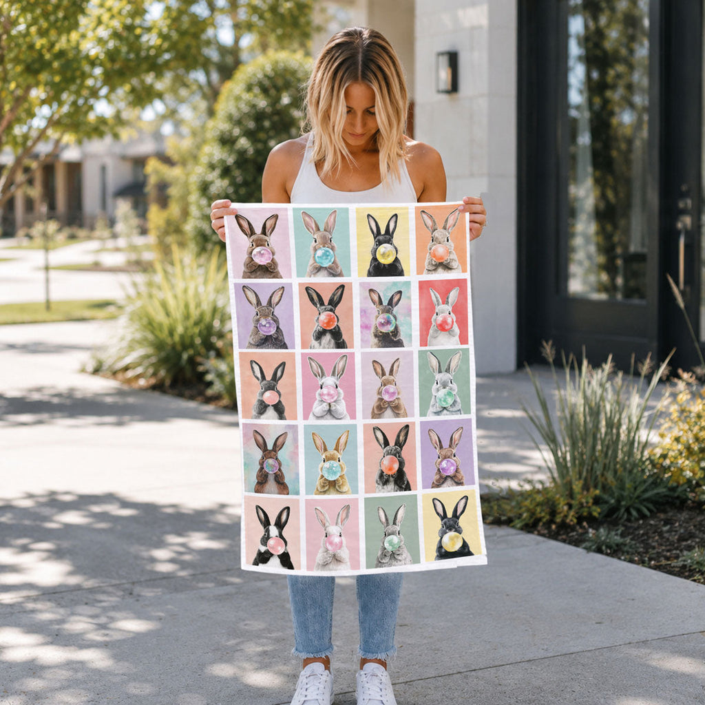 Bunny Bubbles Towel