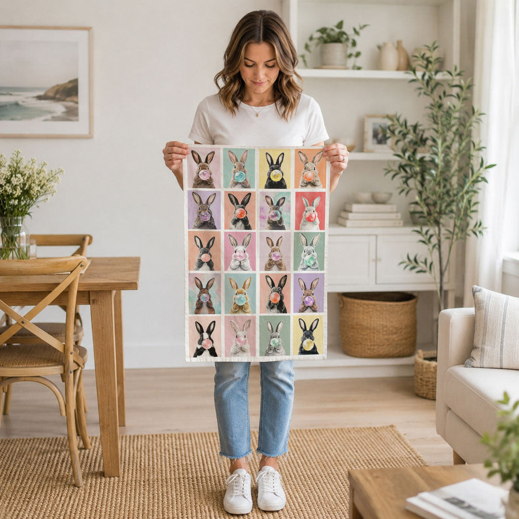 Bunny Bubbles Towel