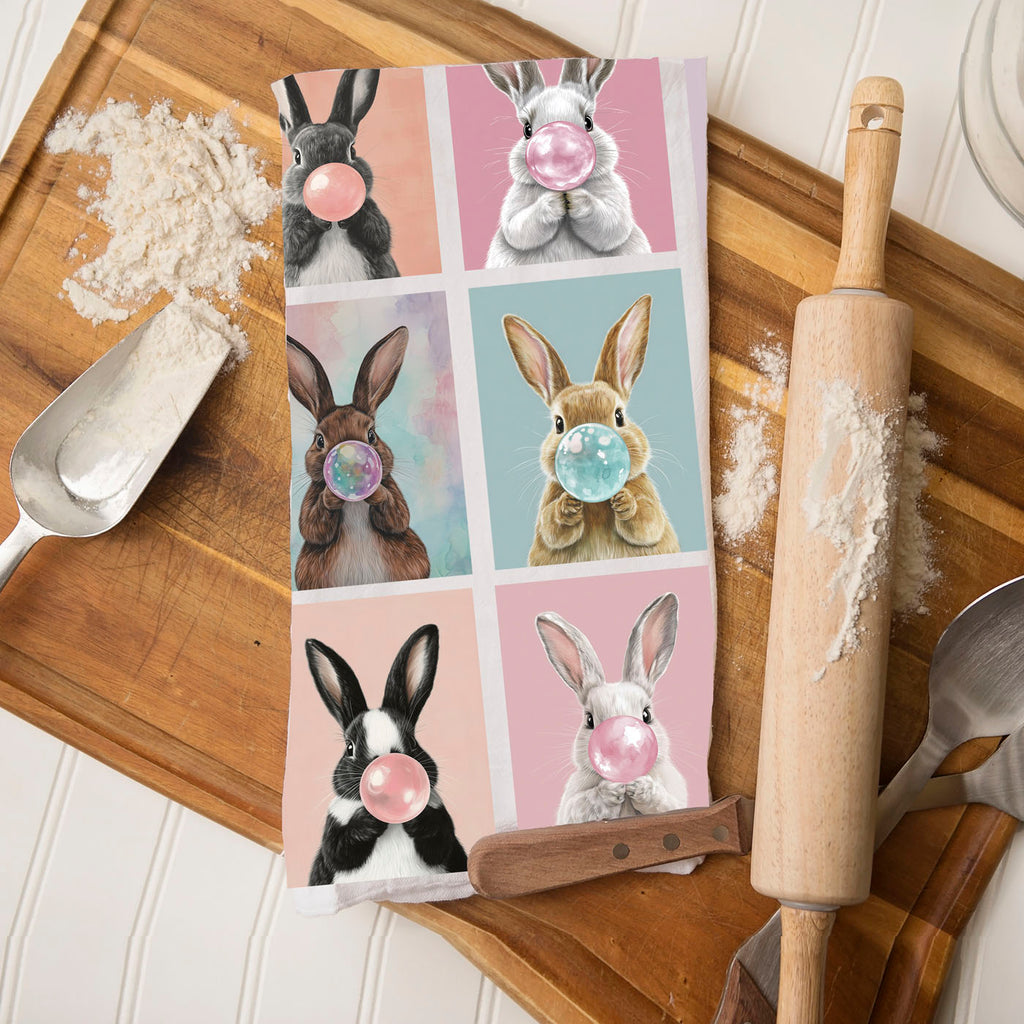 Bunny Bubbles Towel