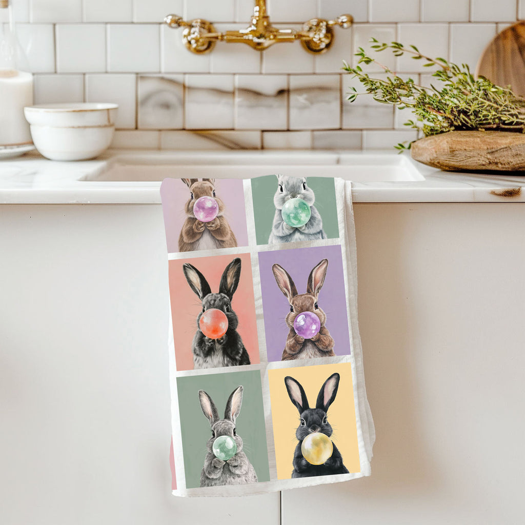Bunny Bubbles Towel