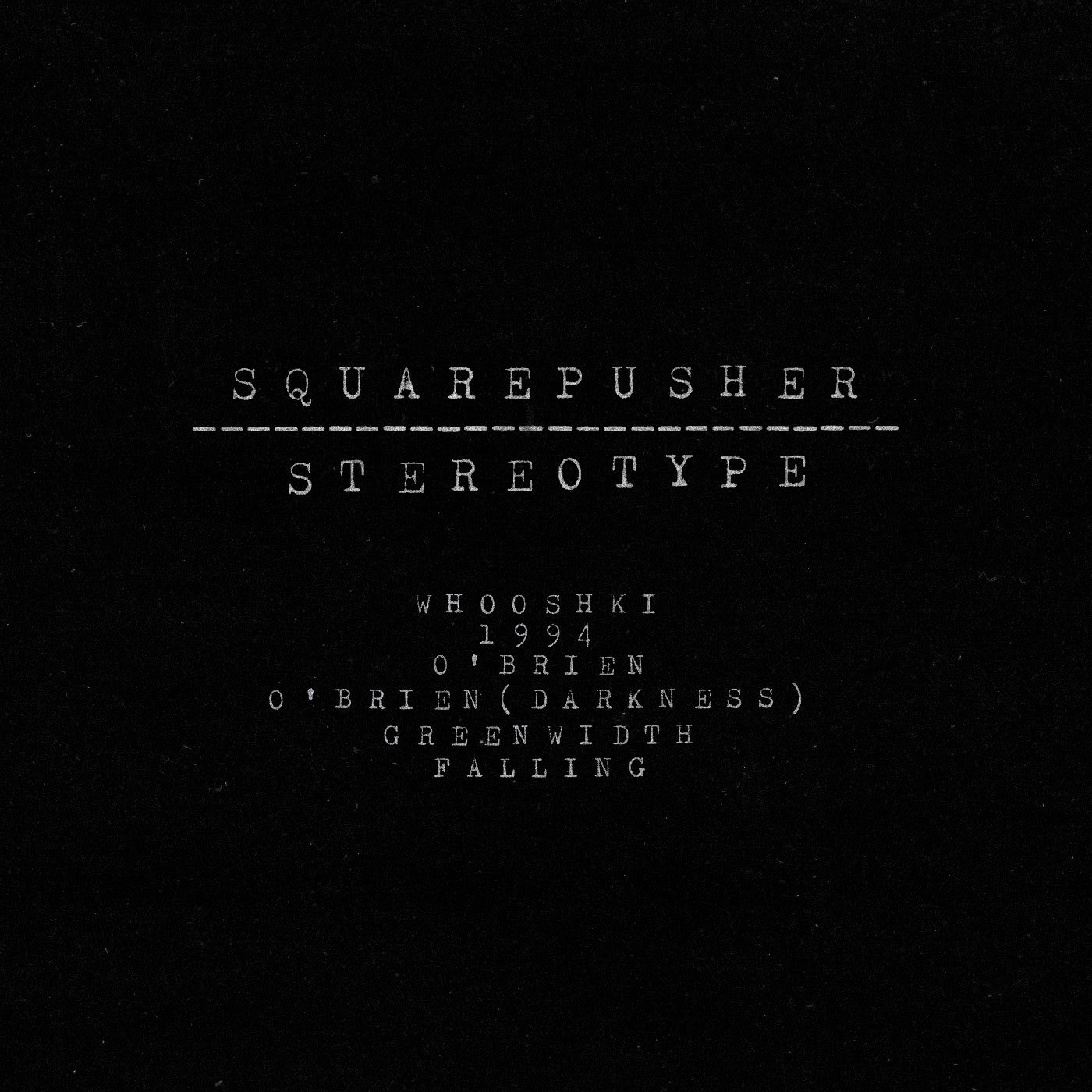 Squarepusher - Stereotype (2x VINYL) | Mint (M) Mint (M)
