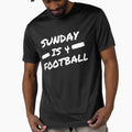 Sunday Is Football Gift Football T-Shirt - Casual Everyday Wear Unisex