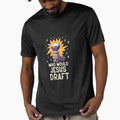 Who Would Jesus Draft Christian Fantasy T-Shirt - Trendy Graphic Men Women