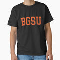 Bgsu College Font T-Shirt - Aesthetic Graphic Unisex