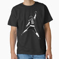 Jumpman Qb Football No 18 Game Day T-Shirt - Custom Art Print for Adults