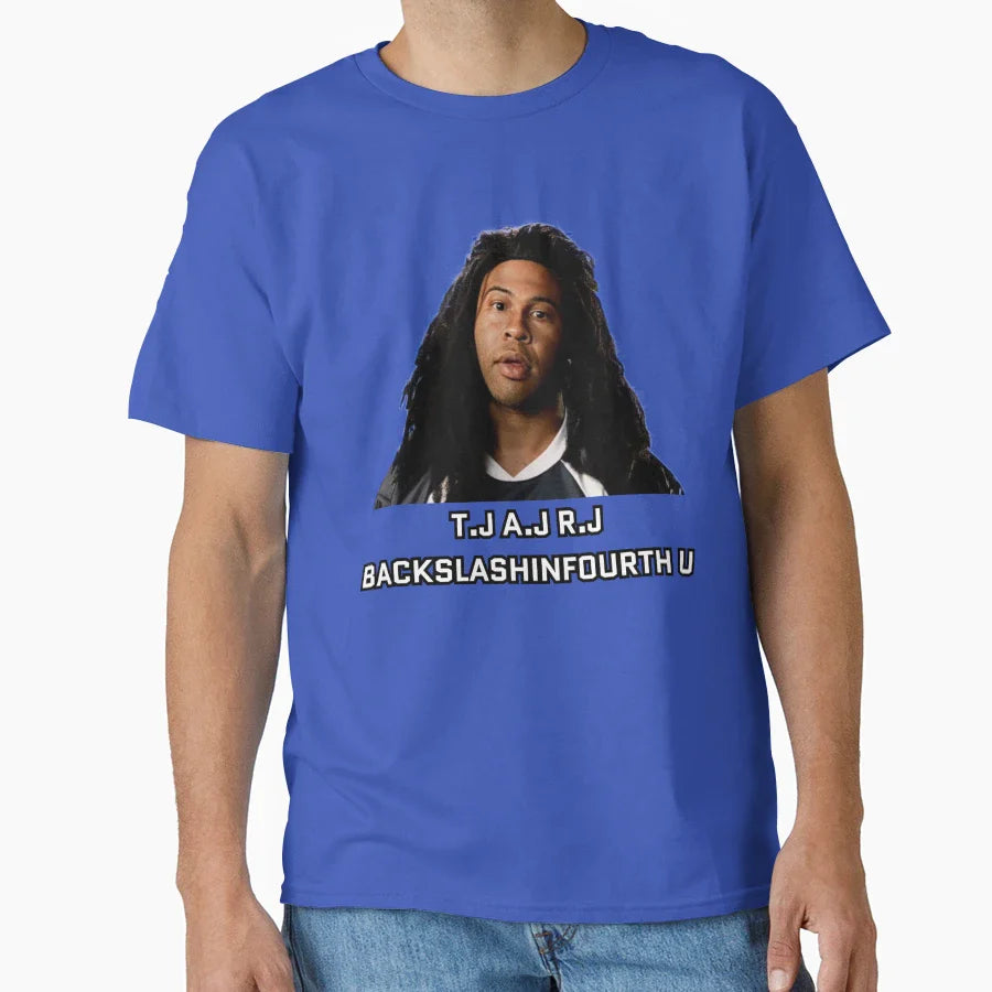 T J J R J Backslashinfourth U T-Shirt - Streetwear Style Men Women