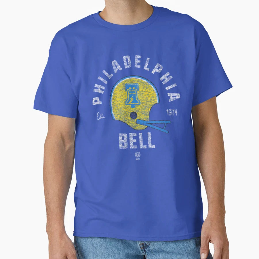 Defunct Series Philadelphia Bell T-Shirt - Graphic Print for Adults