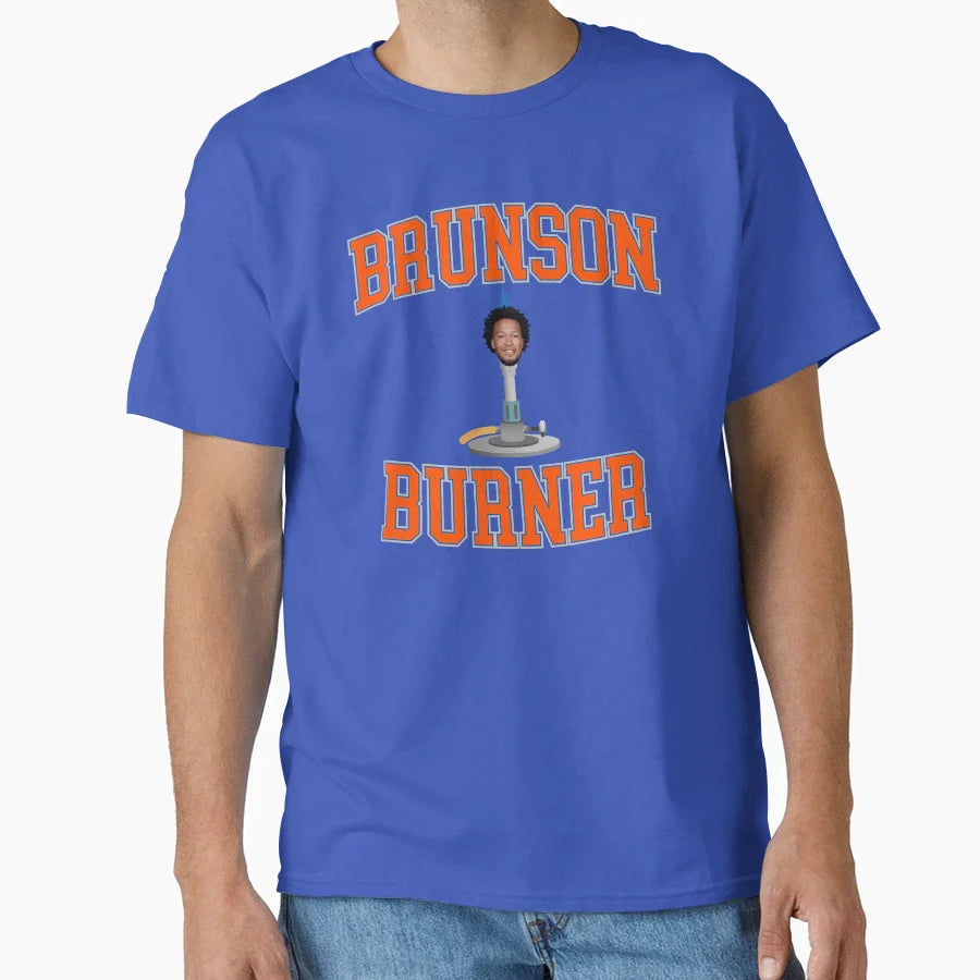 Brunson Burner Jalen Brunson Knicks T-Shirt - Fun Novelty Design Men Women