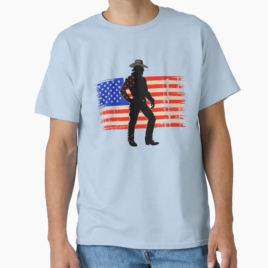 Cowboy Fort Worth Stockyards T-Shirt - Trendy Graphic Men Women