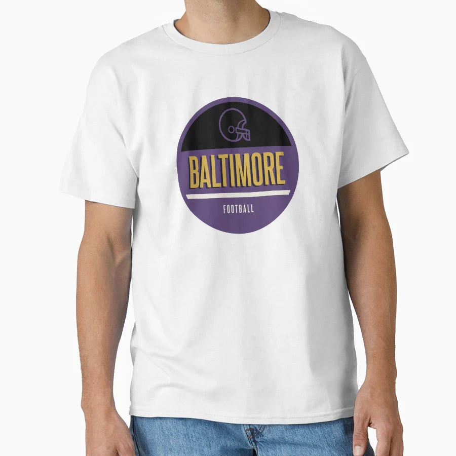 Baltimore Football T-Shirt - Unique Graphic for Adults