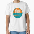 Miami Soccer T-Shirt - Minimalist Print Men Women
