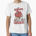 Sunday Football Daddy Fan Sundays We Watch T-Shirt - Trendy Graphic Unisex