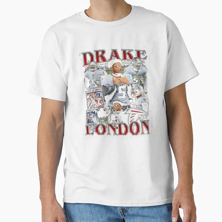 Drake London Bootleg T-Shirt - Minimalist Print Men Women