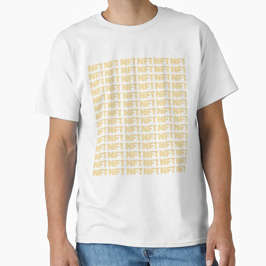 Nft Non Fungible Token T-Shirt - Trendy Graphic Men Women