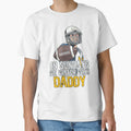 Sunday Football Daddy Fan Sundays We T-Shirt - Minimalist Print Unisex
