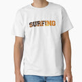 Surfing Sunset T-Shirt - Streetwear Style Men Women