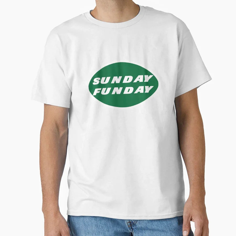 Jets Sunday Funday Logo T-Shirt - Unique Graphic for Adults