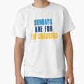 Sundays Are Chargers Los Angeles T-Shirt - Fun Novelty Design Men Women