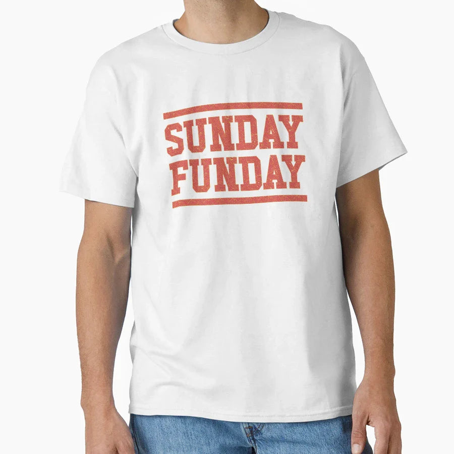 Sunday Funday Kc T-Shirt - Graphic Print Men Women