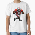 Gridiron Glory American Football T-Shirt - Casual Everyday Wear for Adults