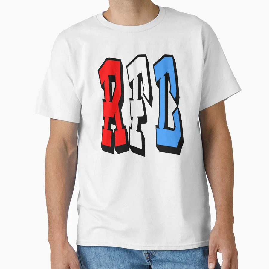 Rfc Rangers Football Club T-Shirt - Casual Everyday Wear Men Women