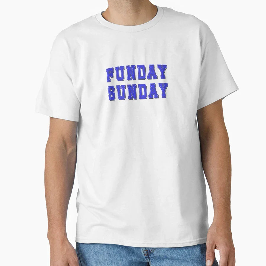 Funday Sunday Ball Game T-Shirt - Novelty Apparel for Adults